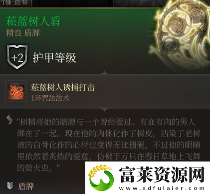 博德之門3菘藍(lán)樹(shù)人盾獲取方法介紹軟件教程玩法