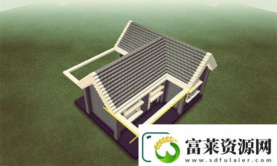 我的世界創(chuàng)意雙面屋教程