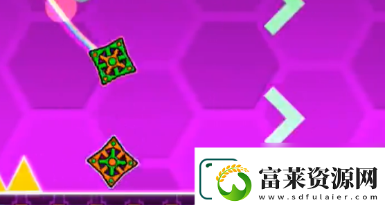 幾何沖刺第16關(guān)Hexagon