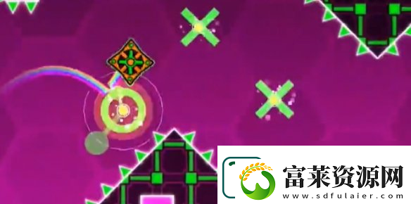 幾何沖刺第16關(guān)Hexagon