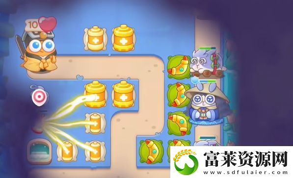 保衛(wèi)蘿卜4萬圣奇妙夜第9關(guān)通關(guān)方法