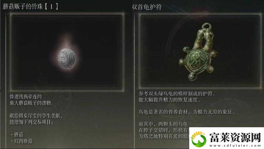 艾爾登法環(huán)DLC雙首龜護符位置詳解軟件教程玩法