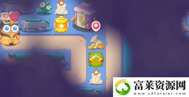 保衛(wèi)蘿卜4萬圣奇妙夜第9關(guān)通關(guān)方法