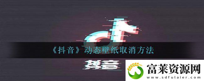 抖音動態(tài)壁紙怎么取消