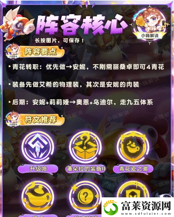 金鏟鏟之戰(zhàn)青花神諭艾希陣容怎么玩
