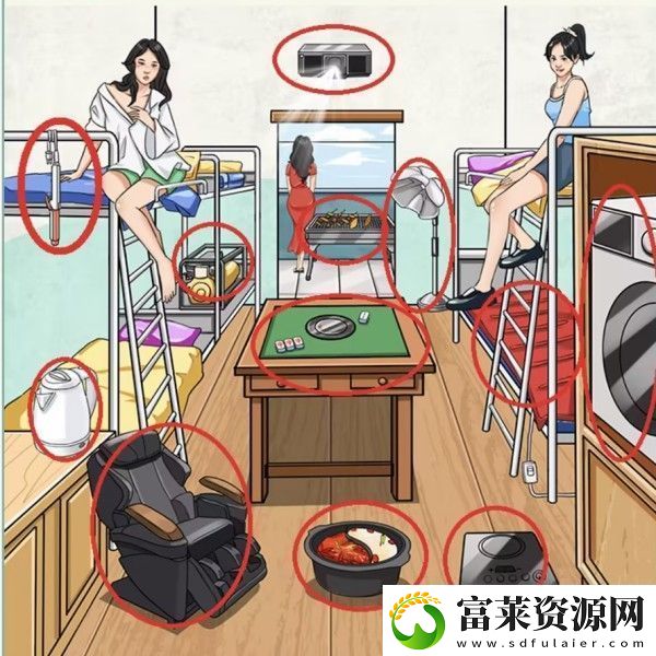 腦洞非常大宿舍違禁品怎么過
