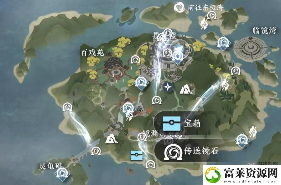逆水寒手游鏡天閣野外強敵位置一覽軟件教程玩法