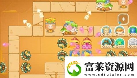 保衛(wèi)蘿卜4法老歸來38金蘿卜道具全清過關(guān)技巧軟件教程玩法
