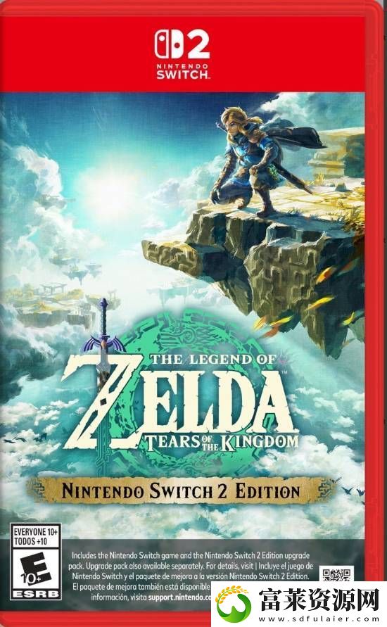 Switch2實(shí)體卡帶盒裝封面公布