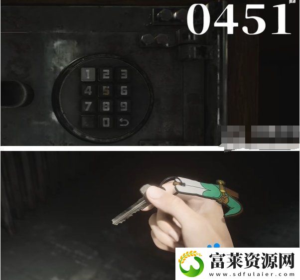 寂靜嶺2重制版杰克旅館保險柜怎么開啟