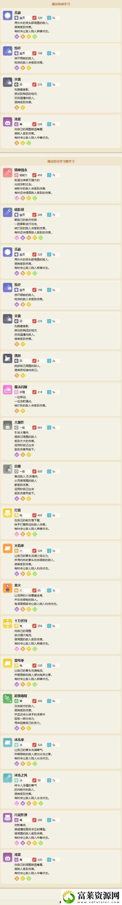 寶可夢大探險鬼斯技能搭配爆照！一招秒變大神攻略